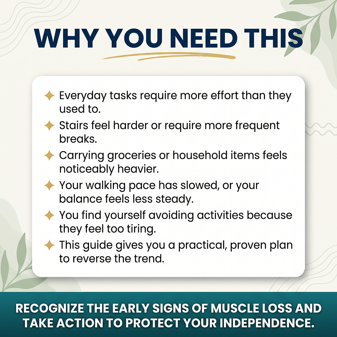 Sarcopenia Prevention System